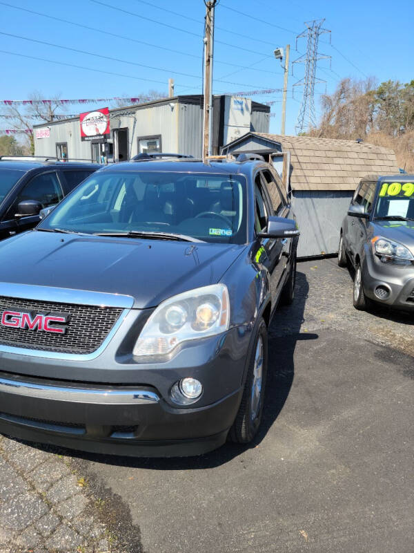 2012 GMC Acadia for sale at Longo & Sons Auto Sales in Berlin NJ