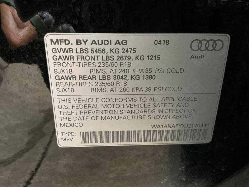2018 Audi Q5