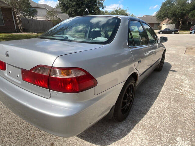 1999 Honda Accord for sale at Sixty Motors LLC in Houston, TX