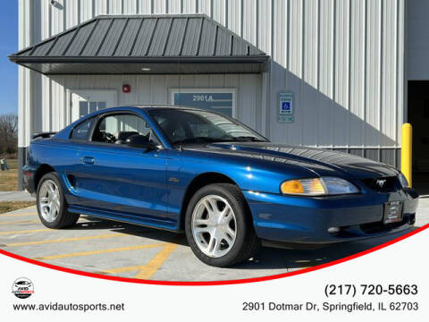 1998 Ford Mustang for sale at AVID AUTOSPORTS in Springfield IL