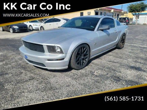 2006 Ford Mustang for sale at KK Car Co Inc in Lake Worth FL