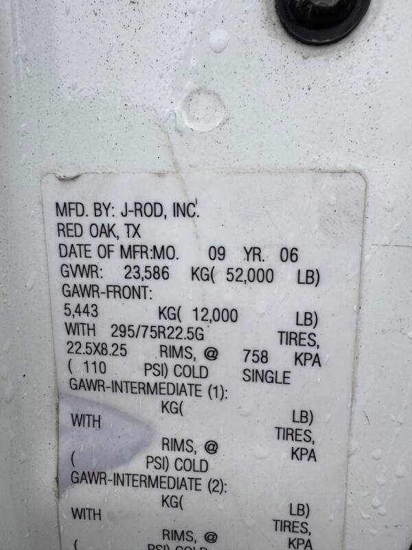 2007 International WorkStar 7400