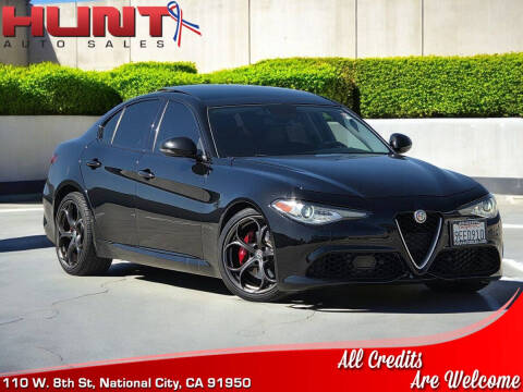 2017 Alfa Romeo Giulia for sale at Hunt Auto Sales in National City CA