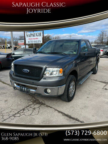 2006 Ford F-150 for sale at Sapaugh Classic Joyride in Salem MO