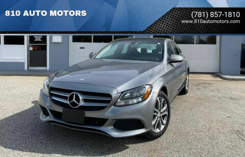 2015 Mercedes-Benz C-Class for sale at 810 AUTO MOTORS in Abington MA