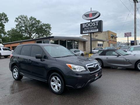 2015 Subaru Forester for sale at BOOST AUTO SALES in Saint Louis MO