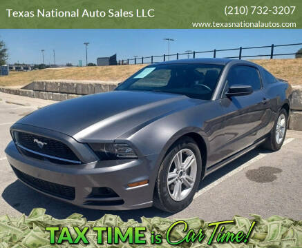 2014 Ford Mustang for sale at Texas National Auto Sales LLC in San Antonio TX