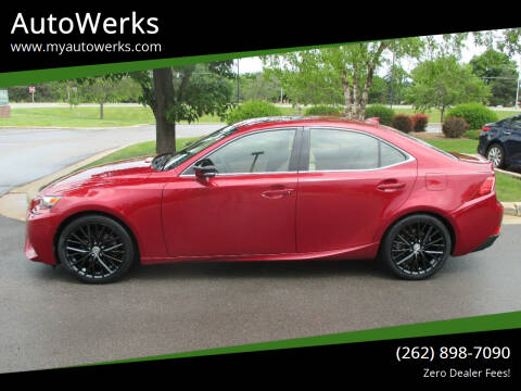 2014 Lexus IS 250 for sale at AutoWerks in Sturtevant WI