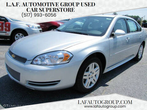 2012 Chevrolet Impala for sale at L.A.F. Automotive Group Used Car Superstore in Lansing MI