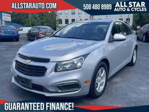 2016 Chevrolet Cruze Limited for sale at All Star Auto  Cycles in Marlborough MA