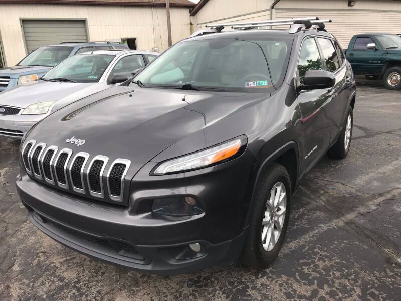 2014 Jeep Cherokee for sale at Rinaldi Auto Sales Inc in Taylor PA