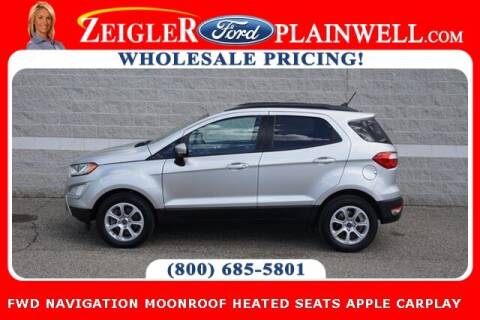 2018 Ford EcoSport for sale at Zeigler Ford of Plainwell - Jeff Bishop in Plainwell MI