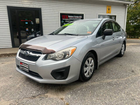 2013 Subaru Impreza for sale at Skelton's Foreign Auto LLC in West Bath ME
