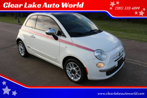 2012 FIAT 500 for sale at Clear Lake Auto World in League City TX