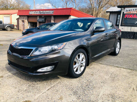 2013 Kia Optima for sale at DUNCAN AUTO SALES, INC in Cartersville GA