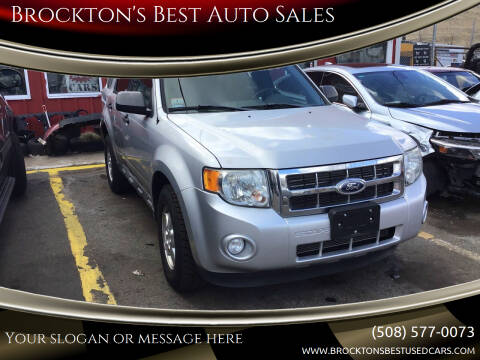 2012 Ford Escape for sale at Brockton's Best Auto Sales in Brockton MA