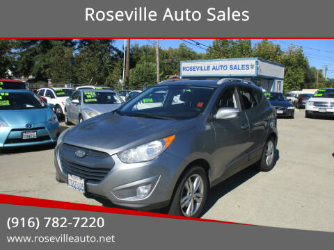 2013 Hyundai Tucson for sale at Roseville Auto Sales in Roseville CA