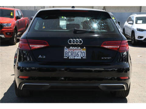 2018 Audi A3 Sportback e-tron