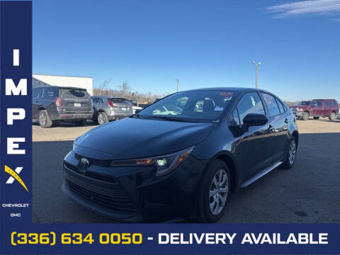 2024 Toyota Corolla for sale at Impex Chevrolet GMC in Reidsville NC