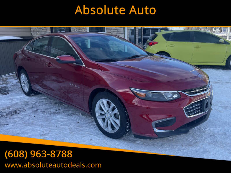 2017 Chevrolet Malibu for sale at Absolute Auto in Baraboo WI