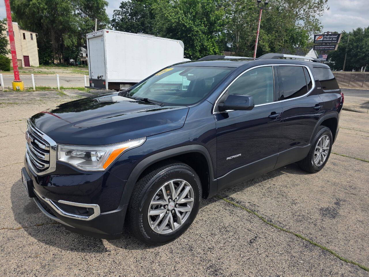 Blue 2017 GMC Acadia SLE-2 SLE-2 4dr SUV 1