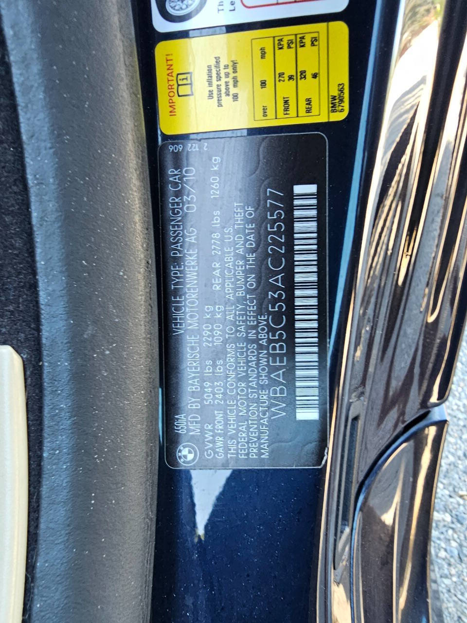2010 BMW 6 Series 32