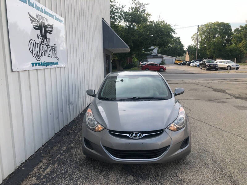 Used 2011 Hyundai Elantra GLS with VIN KMHDH4AE0BU122716 for sale in Beardstown, IL