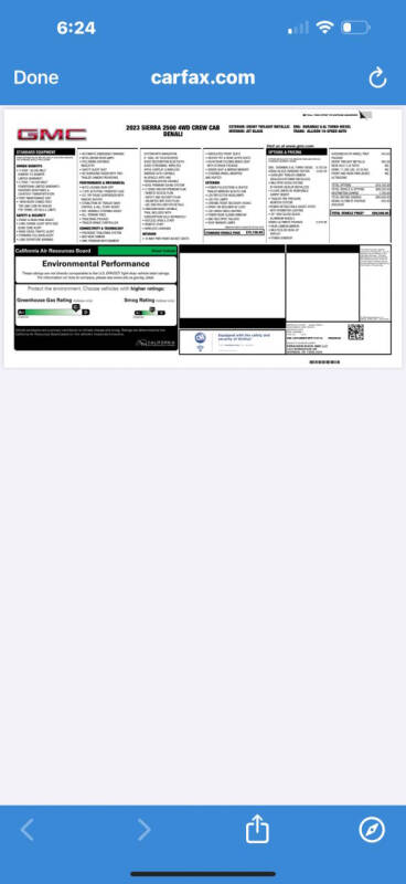 2023 GMC Sierra 2500HD Denali