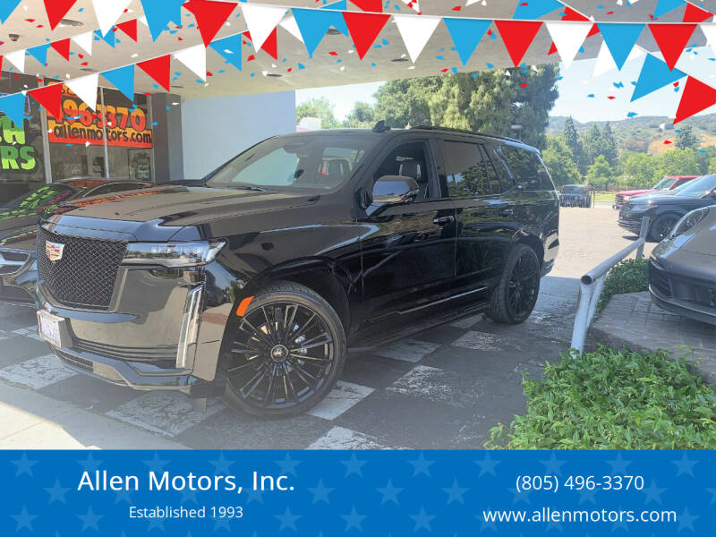 2023 Cadillac Escalade for sale at Allen Motors, Inc. in Thousand Oaks CA