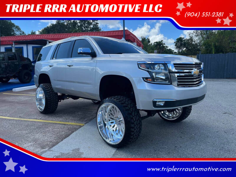 2019 Chevrolet Tahoe for sale at TRIPLE RRR AUTOMOTIVE LLC in Jacksonville FL