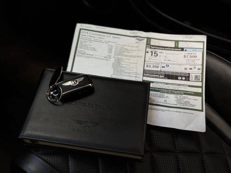 2016 Bentley Continental GT Speed