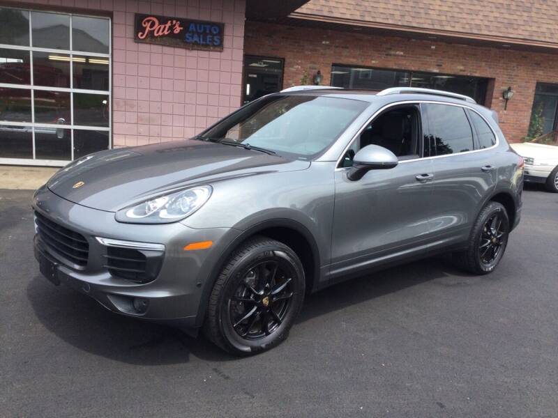 2016 Porsche Cayenne for sale at Pat's Auto Sales, Inc. in West Springfield MA