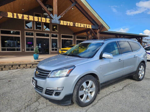 2014 Chevrolet Traverse for sale at RIVERSIDE AUTO CENTER in Bonners Ferry ID