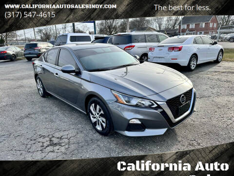 2020 Nissan Altima for sale at California Auto Sales in Indianapolis IN