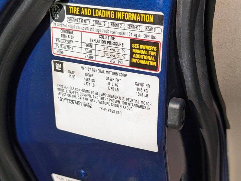 2004 Chevrolet Corvette