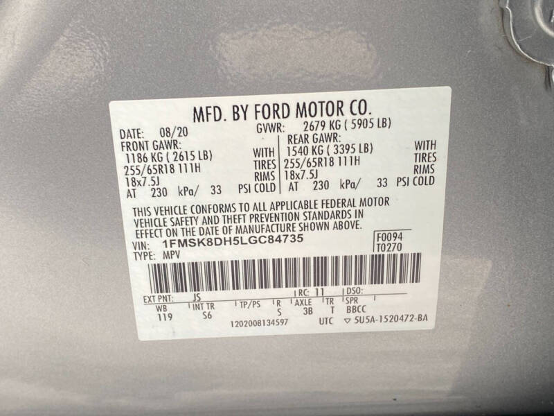 2020 Ford Explorer XLT