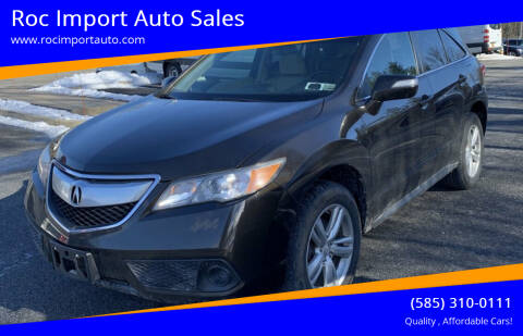 2015 Acura RDX for sale at Roc Import Auto Sales in Rochester NY
