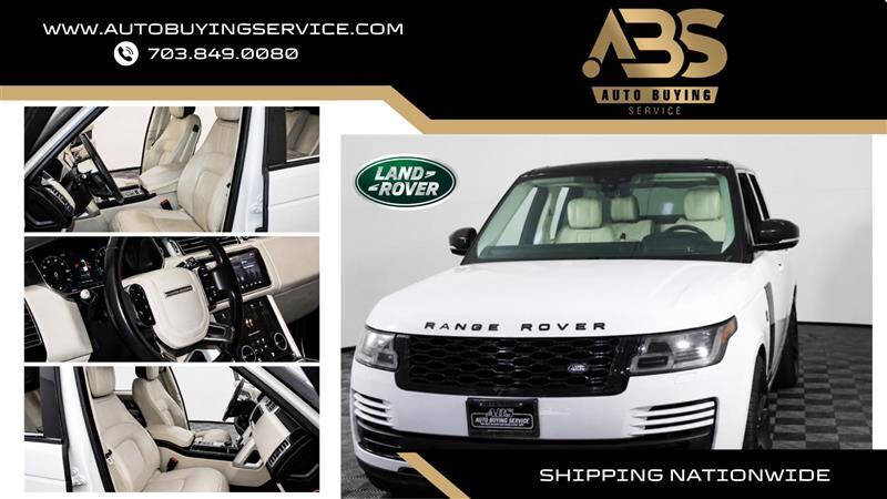 2018 Land Rover Range Rover HSE