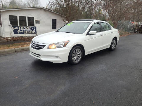 2012 Honda Accord for sale at TR MOTORS in Gastonia NC