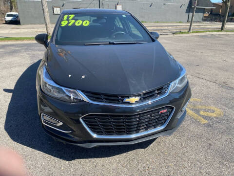 2017 Chevrolet Cruze for sale at Mikhos 1 Auto Sales in Lansing MI