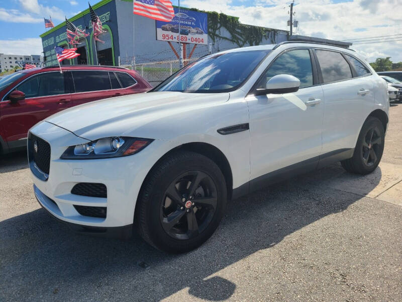 2017 Jaguar F-PACE for sale at INTERNATIONAL AUTO BROKERS INC in Hollywood FL