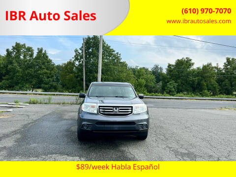 2012 Honda Pilot for sale at IBR Auto Sales in Pottstown PA