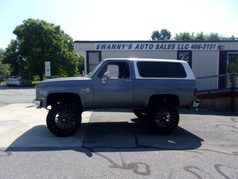 1987 Chevrolet Blazer for sale at Swanny's Auto Sales in Newton NC