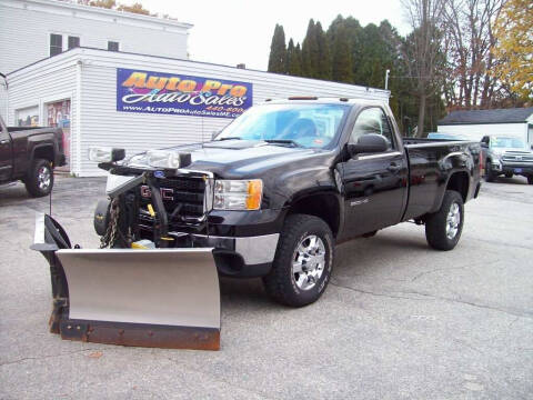 2012 GMC Sierra 2500HD for sale at Auto Pro Auto Sales in Lewiston ME