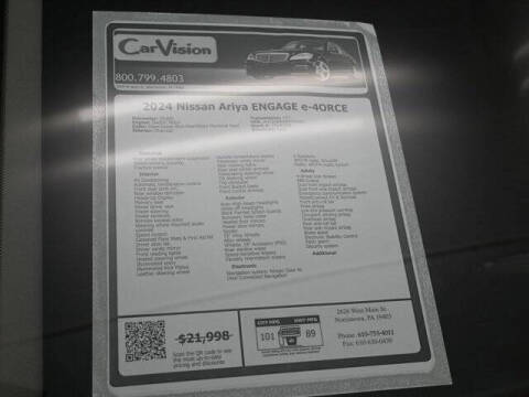 2024 Nissan Ariya Engage e-4ORCE