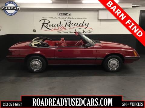 1983 Ford Mustang for sale at Road Ready Used Cars in Ansonia CT