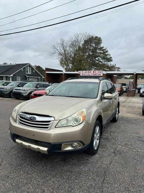 2010 Subaru Outback for sale at A1 Classic Motor Inc in Fuquay Varina, NC