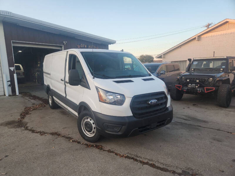 Used 2020 Ford Transit Van Base with VIN 1FTBR1Y86LKB78826 for sale in Dallas, TX