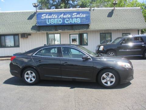 2014 Chevrolet Malibu for sale at SHULTS AUTO SALES INC. in Crystal Lake IL