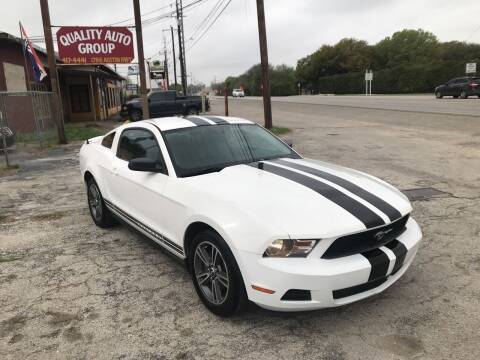 2010 Ford Mustang for sale at Quality Auto Group in San Antonio TX